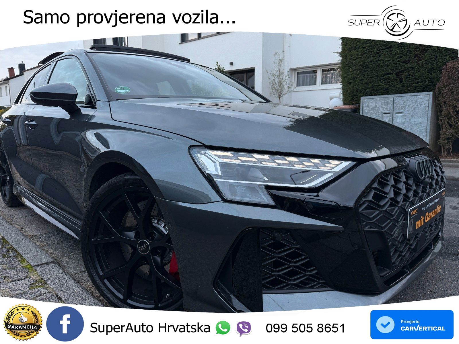 Audi RS3 Sedan 2.5 TFSI (400 KS) quattro S tronic