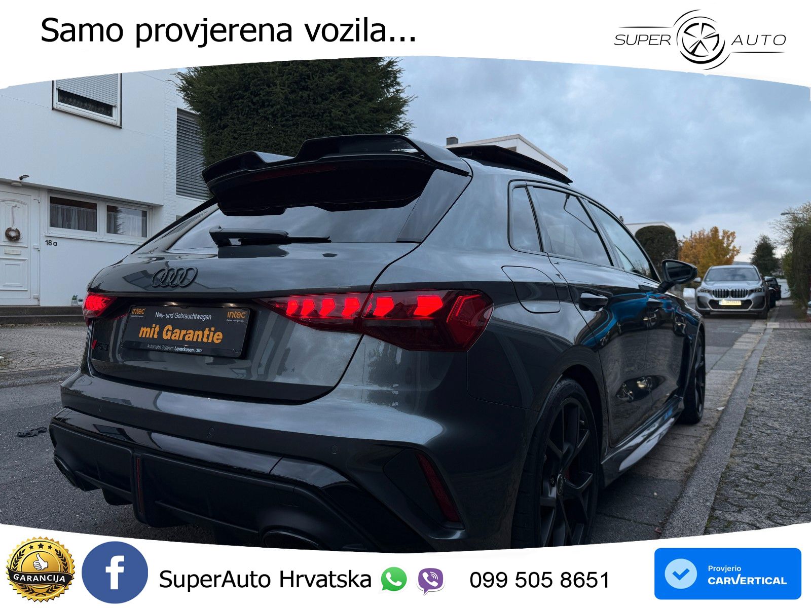 Audi RS3 Sedan 2.5 TFSI (400 KS) quattro S tronic