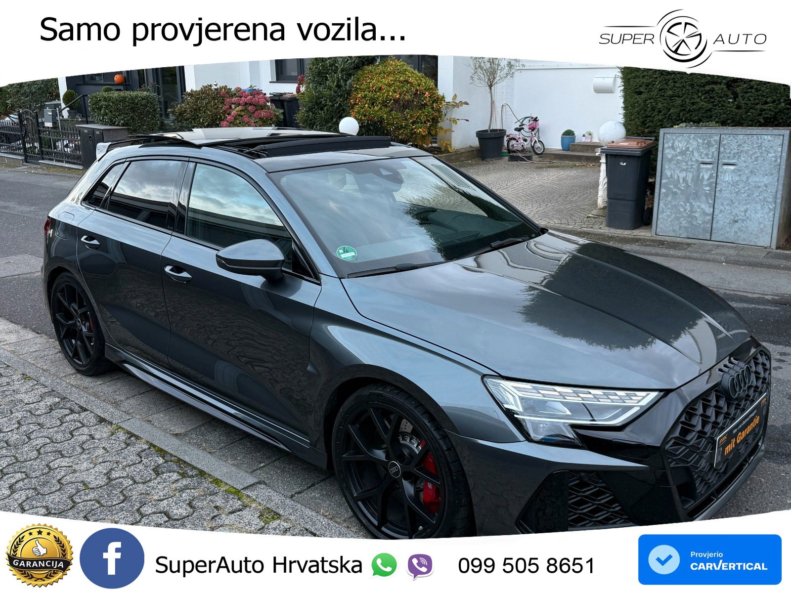 Audi RS3 Sedan 2.5 TFSI (400 KS) quattro S tronic