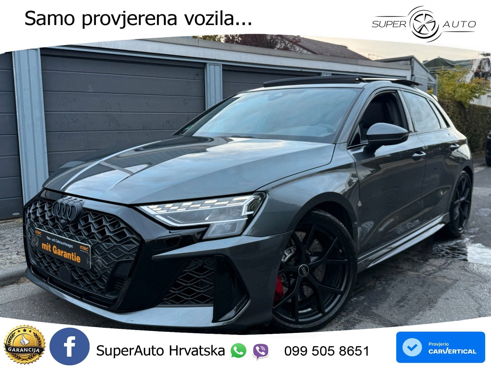 Audi RS3 Sedan 2.5 TFSI (400 KS) quattro S tronic