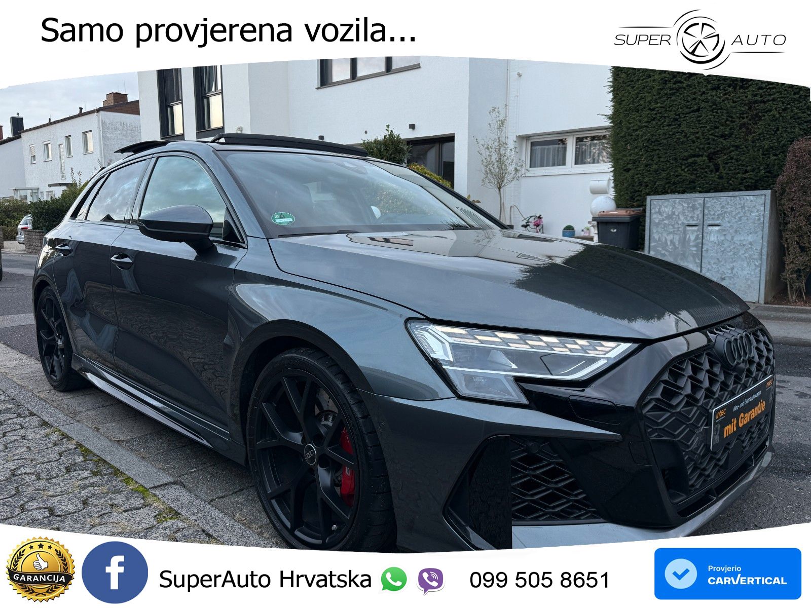 Audi RS3 Sedan 2.5 TFSI (400 KS) quattro S tronic