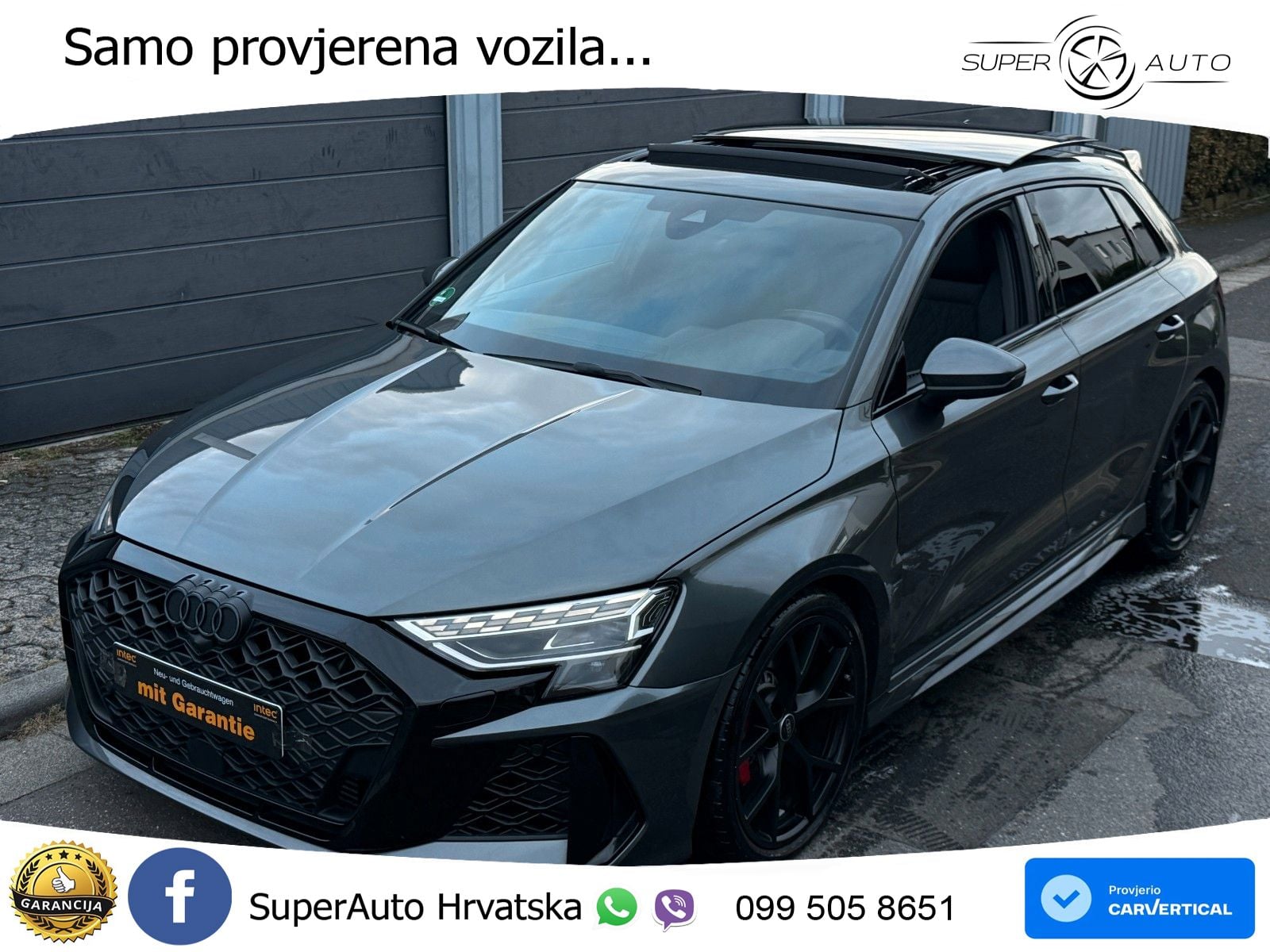 Audi RS3 Sedan 2.5 TFSI (400 KS) quattro S tronic