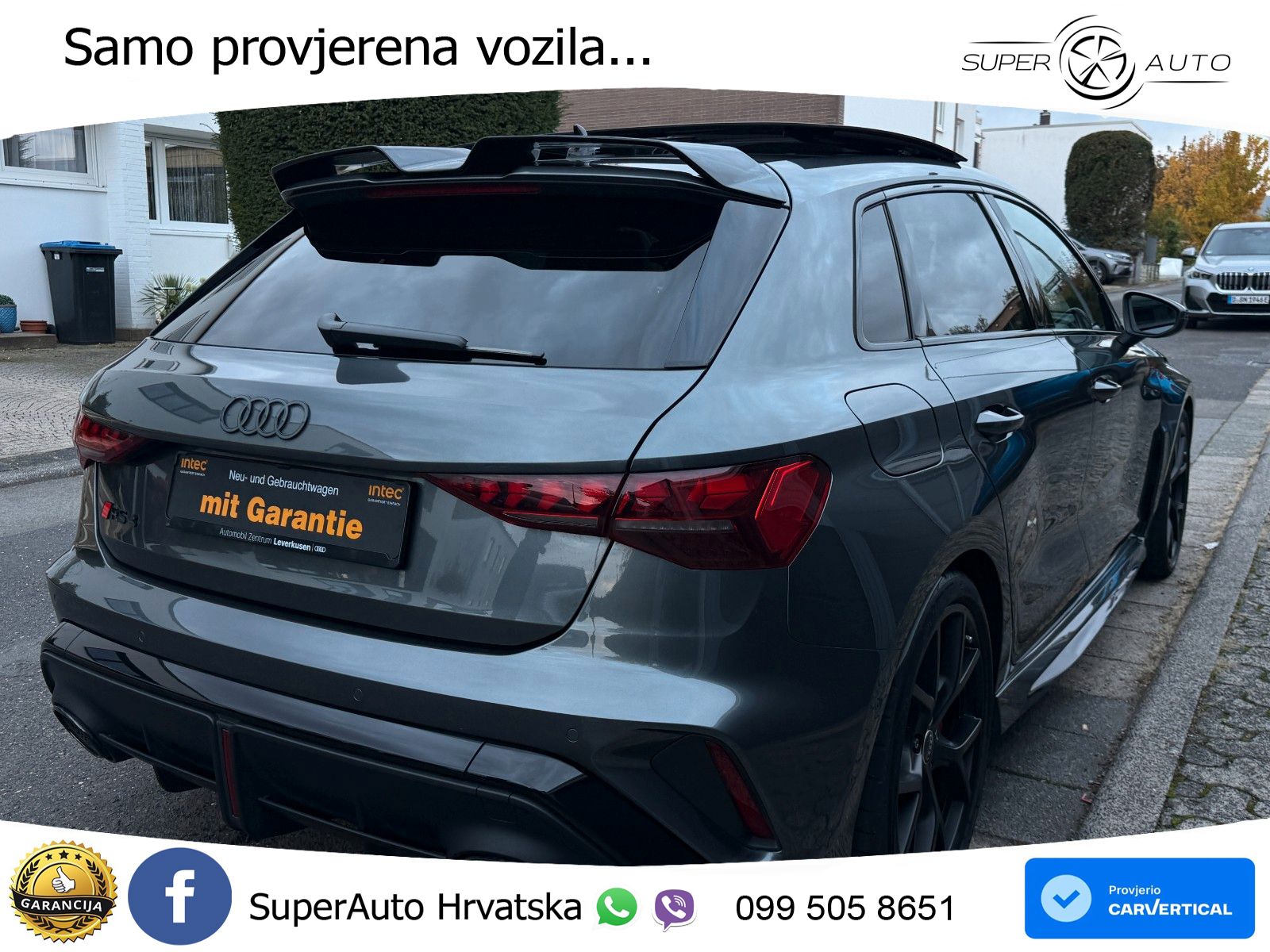 Audi RS3 Sedan 2.5 TFSI (400 KS) quattro S tronic