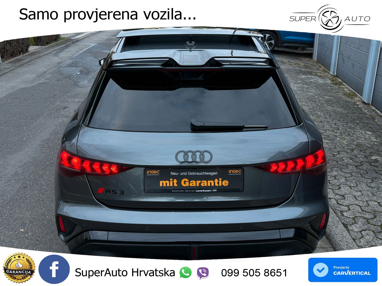 Audi RS3 Sedan 2.5 TFSI (400 KS) quattro S tronic