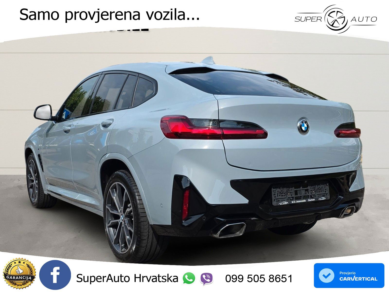 BMW X4 30d (286 KS) xDrive Steptronic M Sport LED+GR SJED+ACC