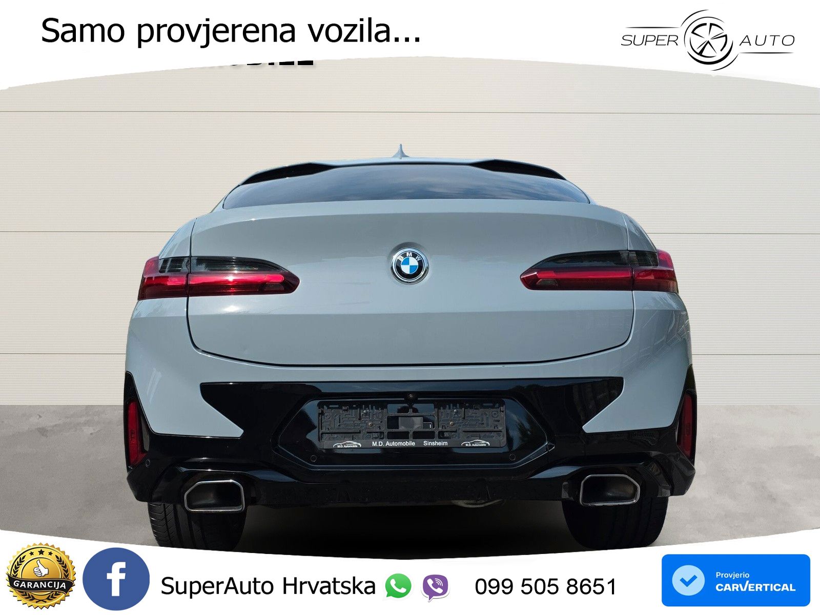 BMW X4 30d (286 KS) xDrive Steptronic M Sport LED+GR SJED+ACC