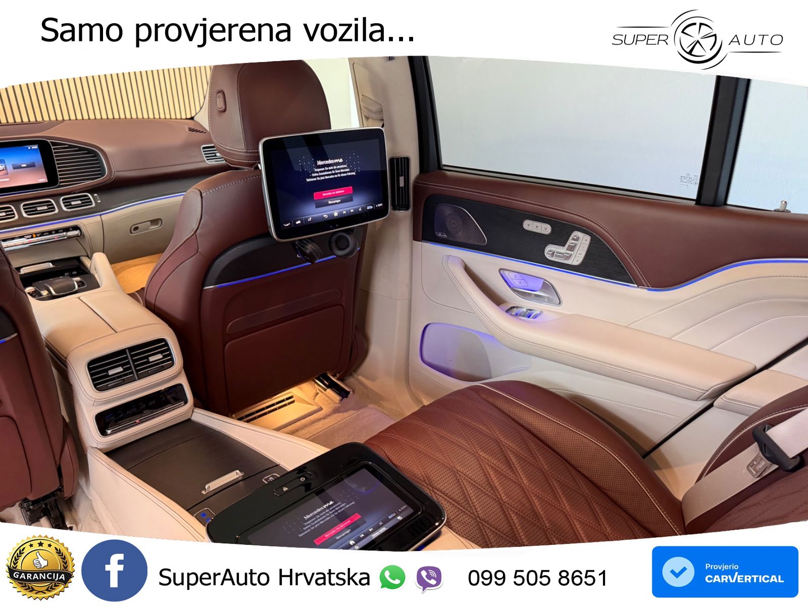 Mercedes Maybach GLS 600 V8 (557 KS) EQ Boost 4MATIC 9G-TRONIC ACC+HEAD+4xGR SJED+360+PANO