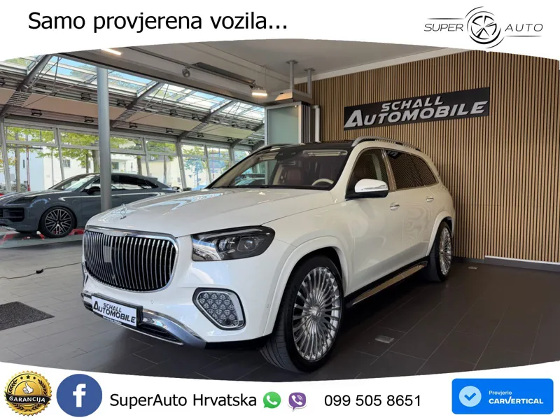 Mercedes Maybach GLS 600 V8 (557 KS) EQ Boost 4MATIC 9G-TRONIC ACC+HEAD+4xGR SJED+360+PANO