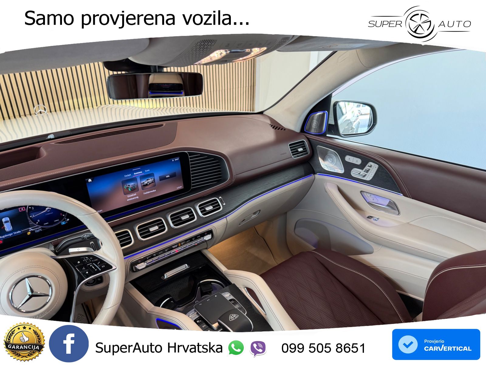 Mercedes Maybach GLS 600 V8 (557 KS) EQ Boost 4MATIC 9G-TRONIC ACC+HEAD+4xGR SJED+360+PANO