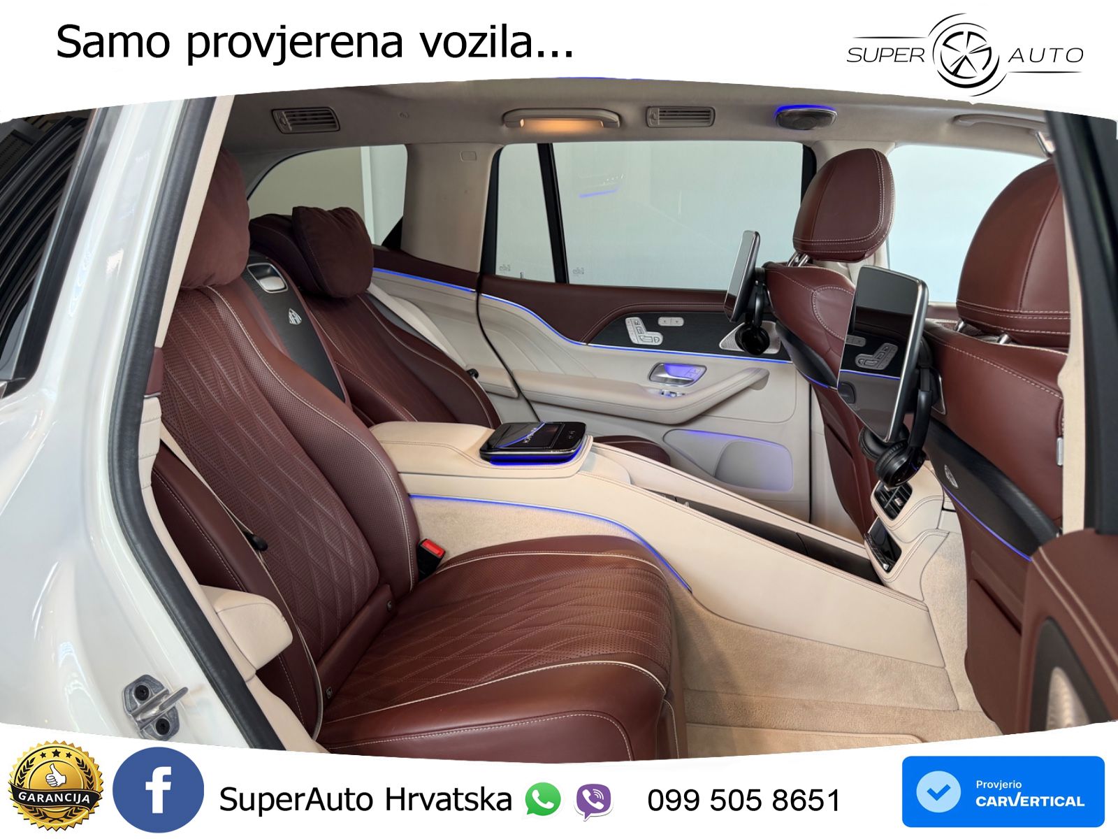 Mercedes Maybach GLS 600 V8 (557 KS) EQ Boost 4MATIC 9G-TRONIC ACC+HEAD+4xGR SJED+360+PANO