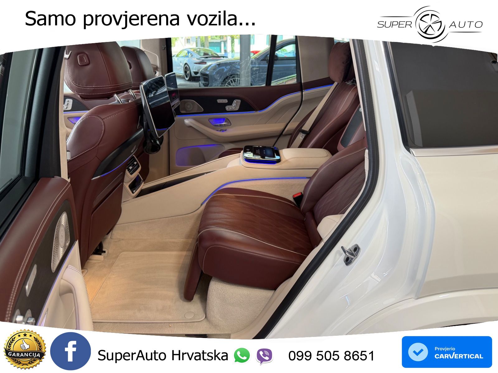 Mercedes Maybach GLS 600 V8 (557 KS) EQ Boost 4MATIC 9G-TRONIC ACC+HEAD+4xGR SJED+360+PANO