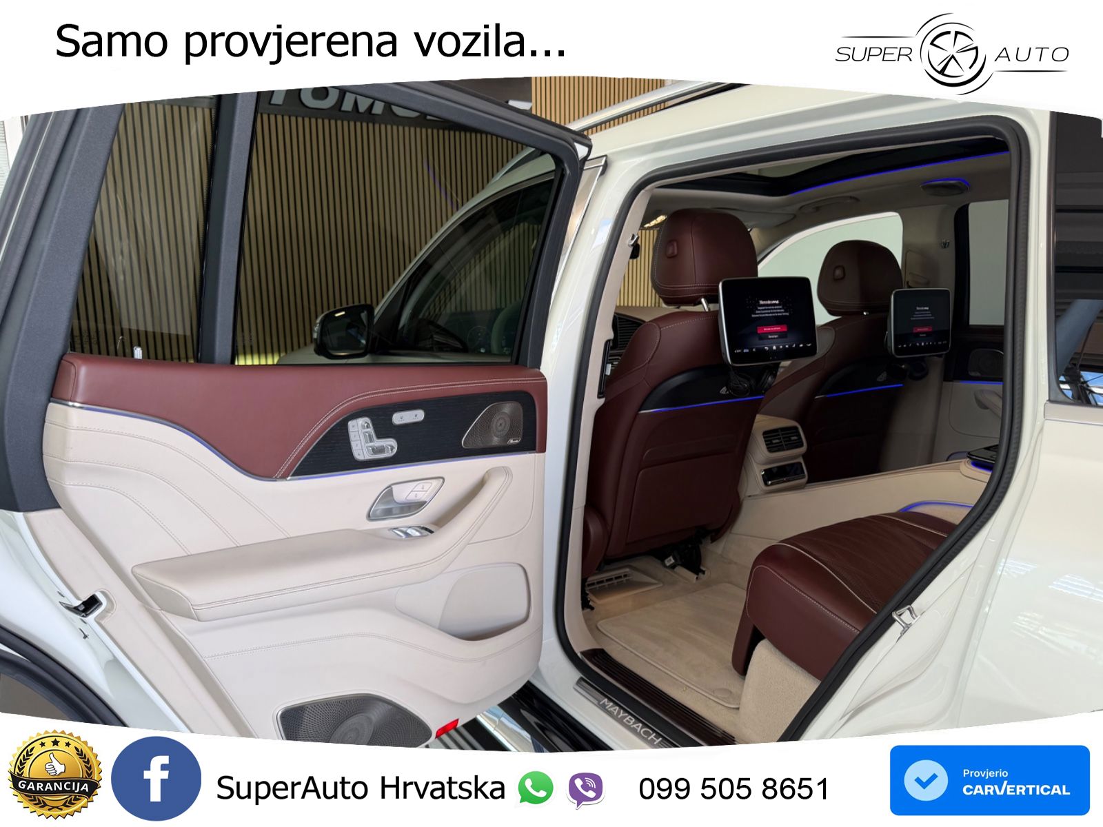 Mercedes Maybach GLS 600 V8 (557 KS) EQ Boost 4MATIC 9G-TRONIC ACC+HEAD+4xGR SJED+360+PANO