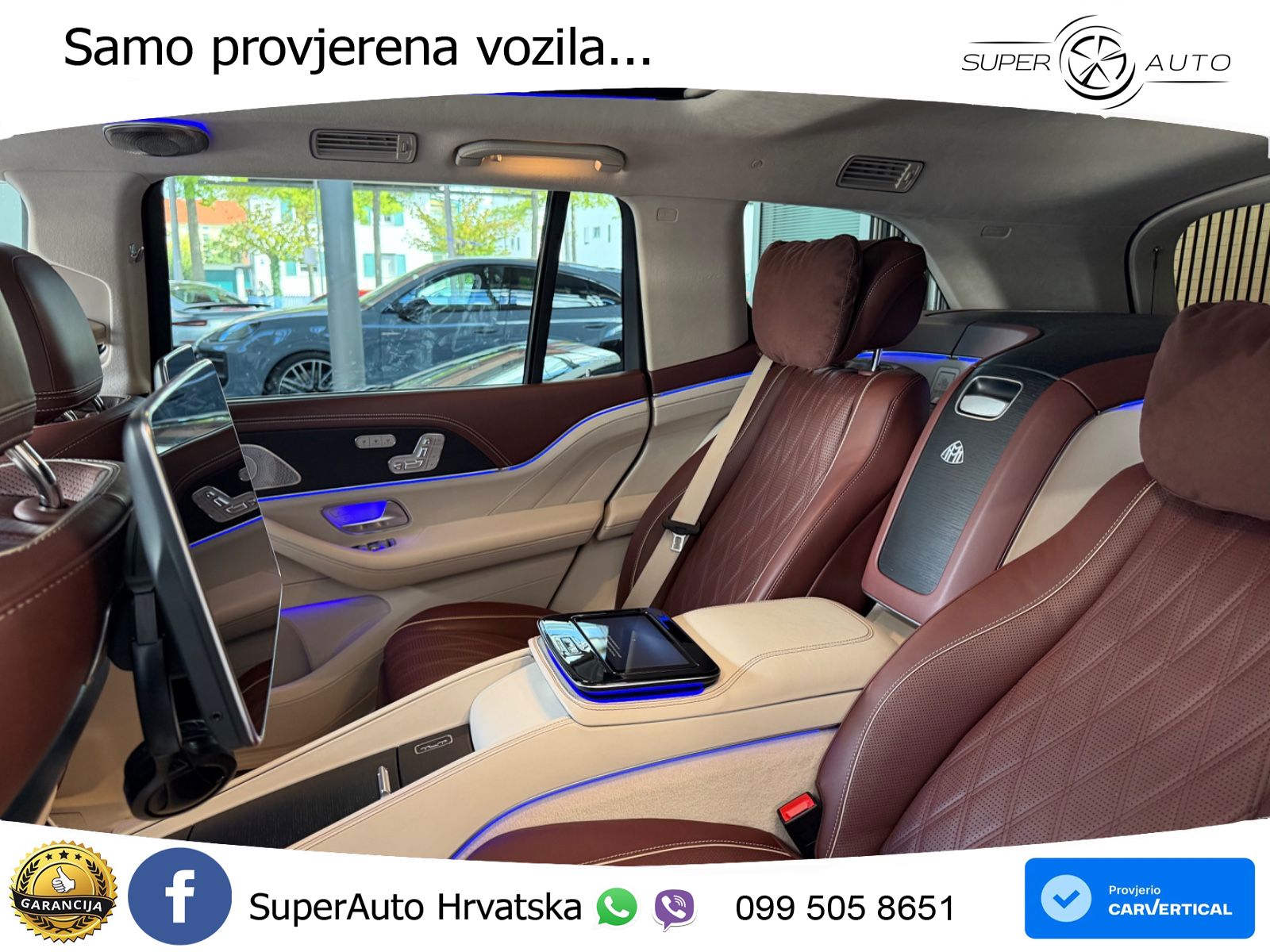 Mercedes Maybach GLS 600 V8 (557 KS) EQ Boost 4MATIC 9G-TRONIC ACC+HEAD+4xGR SJED+360+PANO