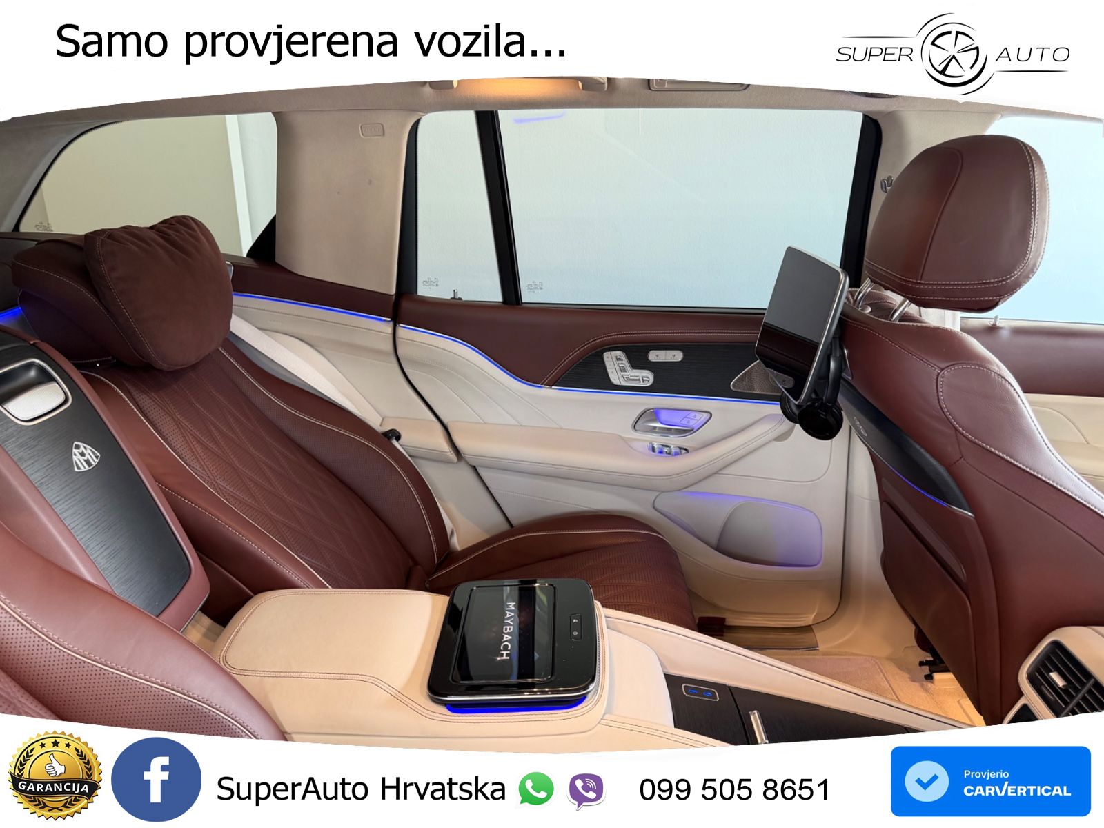 Mercedes Maybach GLS 600 V8 (557 KS) EQ Boost 4MATIC 9G-TRONIC ACC+HEAD+4xGR SJED+360+PANO