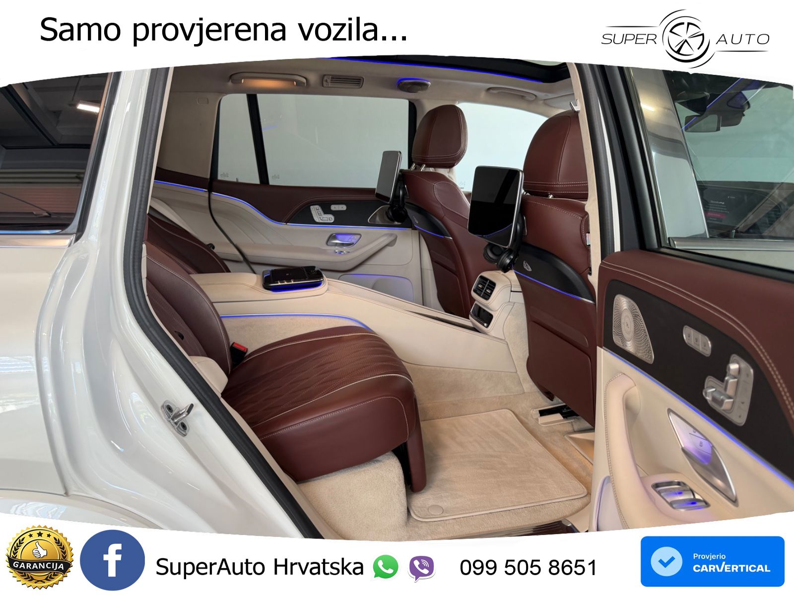 Mercedes Maybach GLS 600 V8 (557 KS) EQ Boost 4MATIC 9G-TRONIC ACC+HEAD+4xGR SJED+360+PANO