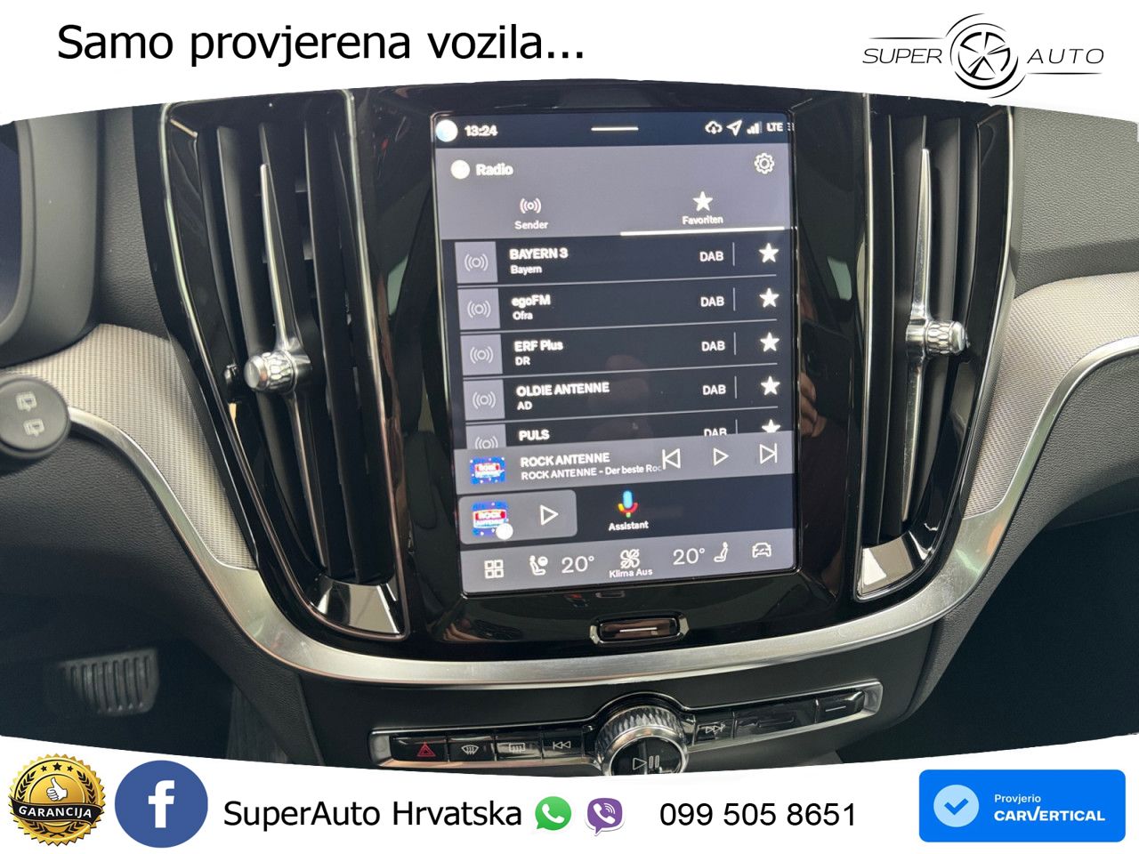 Volvo V60 2.0 B4 Benzin DCT ACC+HEAD+4xGR SJED+360+PANO