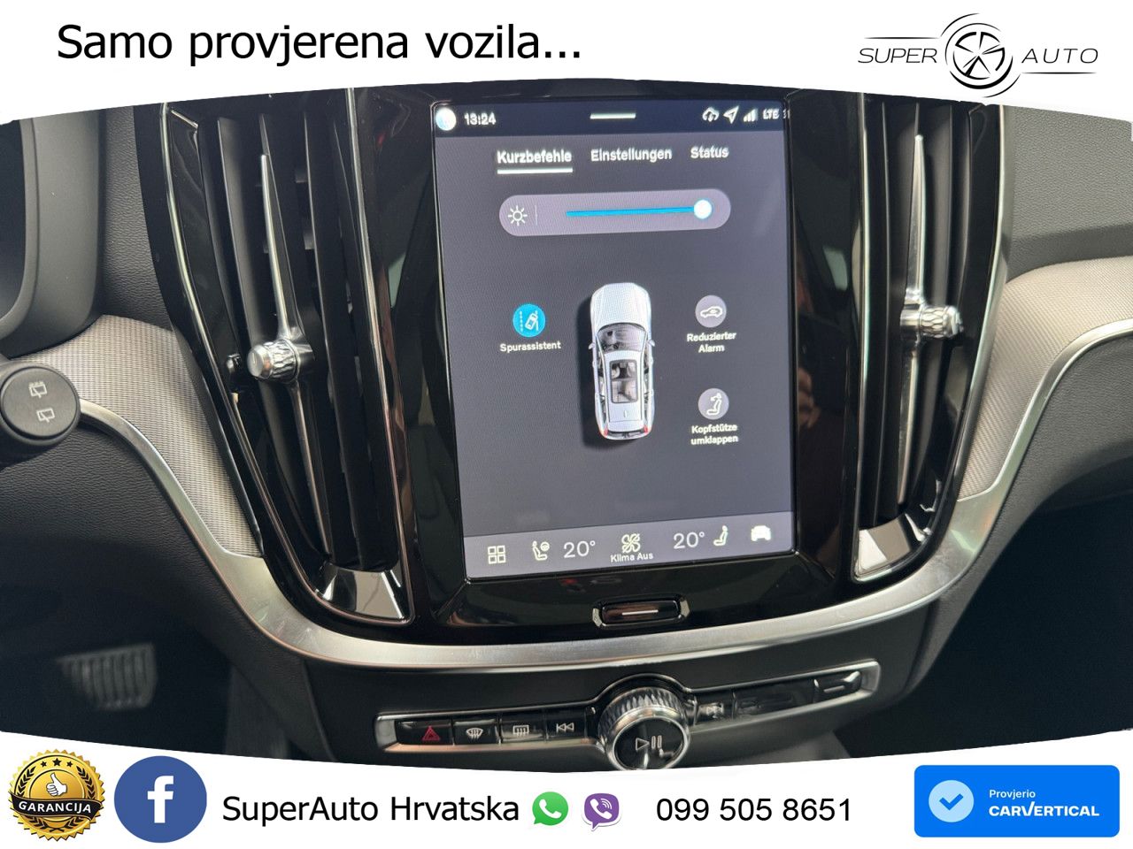 Volvo V60 2.0 B4 Benzin DCT ACC+HEAD+4xGR SJED+360+PANO