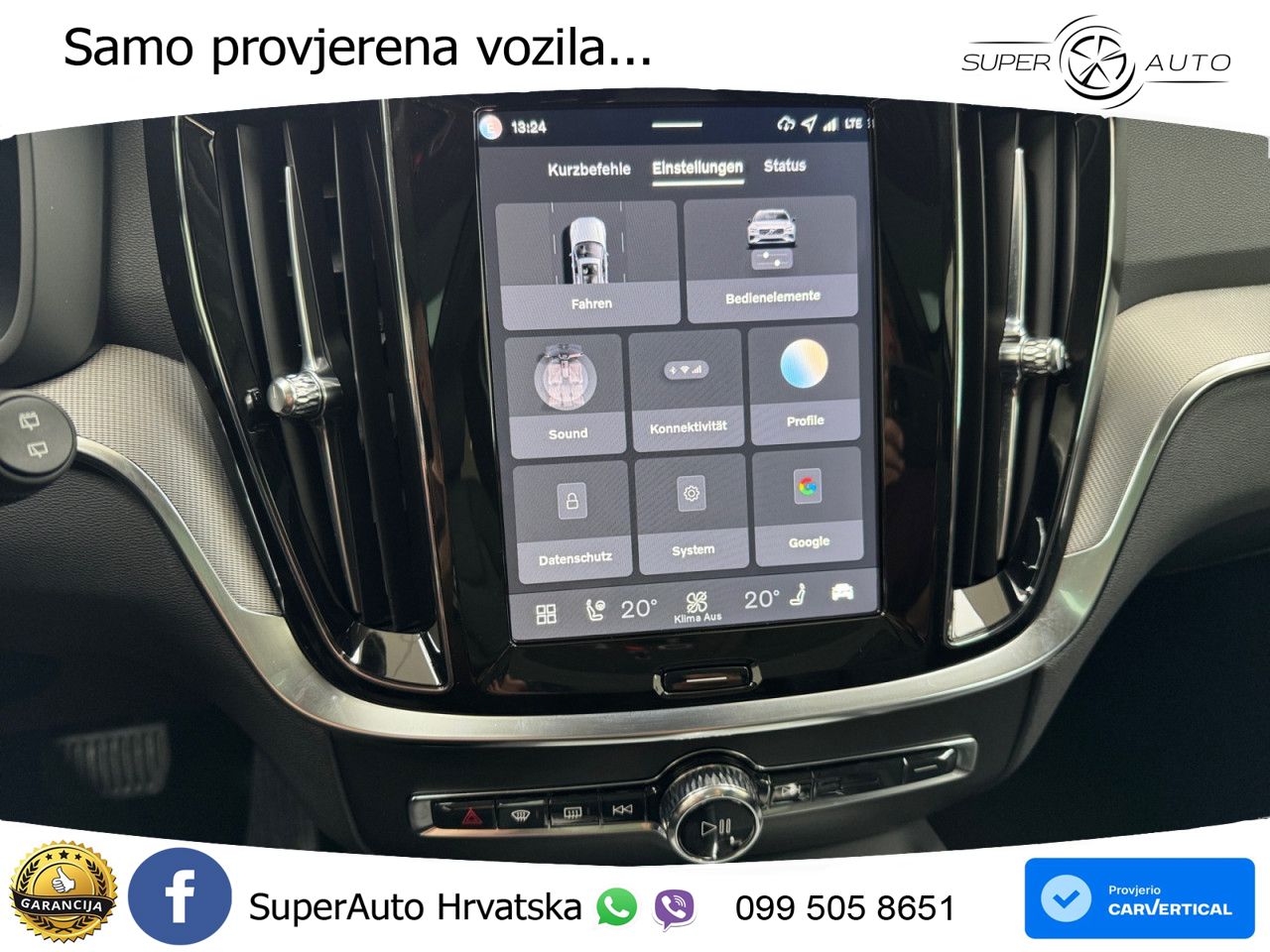 Volvo V60 2.0 B4 Benzin DCT ACC+HEAD+4xGR SJED+360+PANO