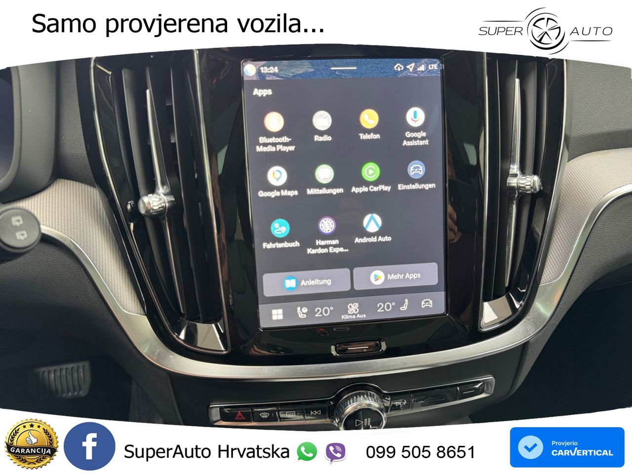 Volvo V60 2.0 B4 Benzin DCT ACC+HEAD+4xGR SJED+360+PANO