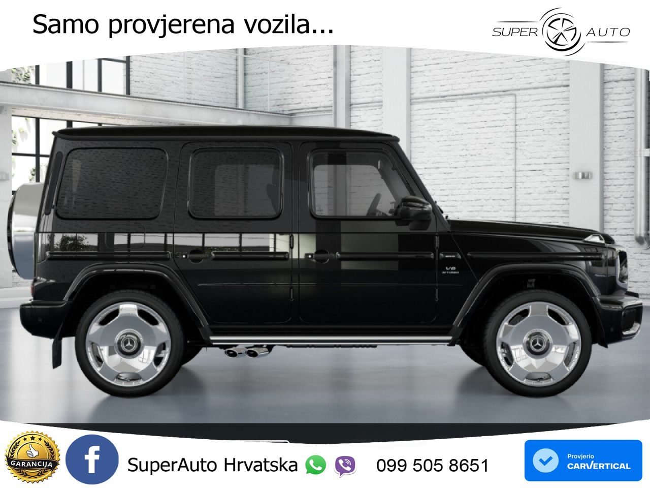 Mercedes AMG G 63 Long V8 (585 KS) 4MATIC 9G-TRONIC AMG SPEEDSHIFT TCT Exclusive LED+GR SJED+ACC