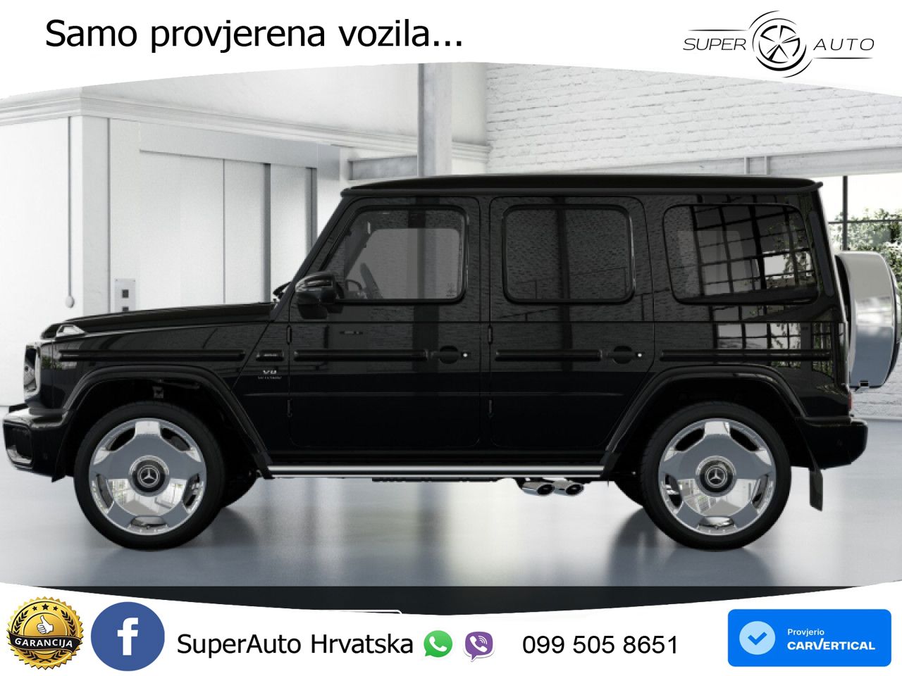 Mercedes AMG G 63 Long V8 (585 KS) 4MATIC 9G-TRONIC AMG SPEEDSHIFT TCT Exclusive LED+GR SJED+ACC