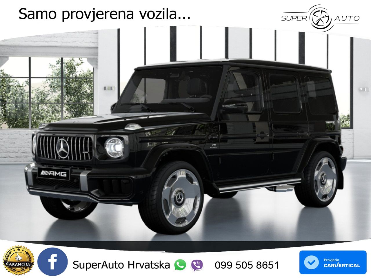 Mercedes AMG G 63 Long V8 (585 KS) 4MATIC 9G-TRONIC AMG SPEEDSHIFT TCT Exclusive LED+GR SJED+ACC