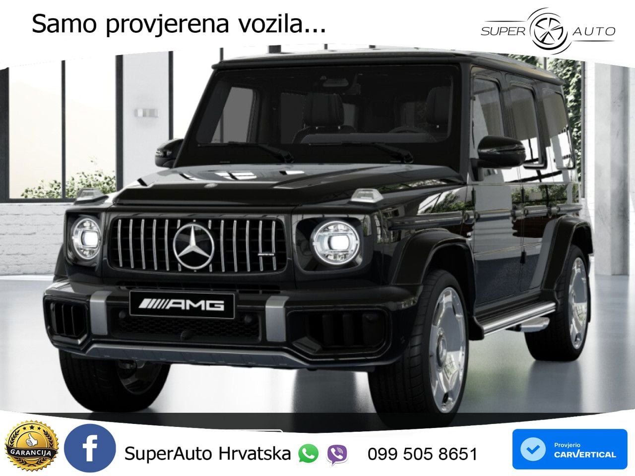 Mercedes AMG G 63 Long V8 (585 KS) 4MATIC 9G-TRONIC AMG SPEEDSHIFT TCT Exclusive LED+GR SJED+ACC