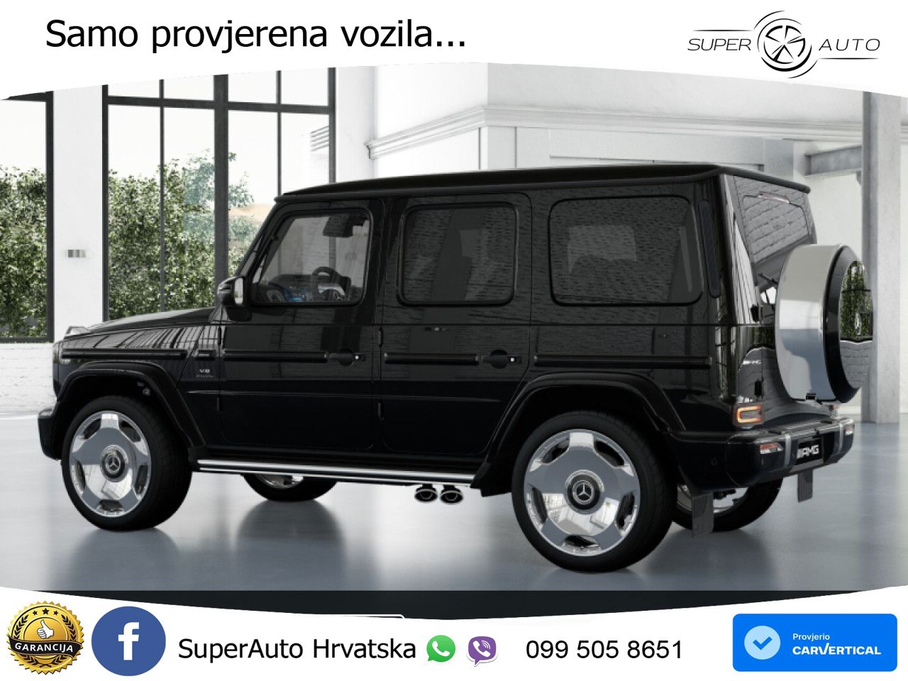 Mercedes AMG G 63 Long V8 (585 KS) 4MATIC 9G-TRONIC AMG SPEEDSHIFT TCT Exclusive LED+GR SJED+ACC