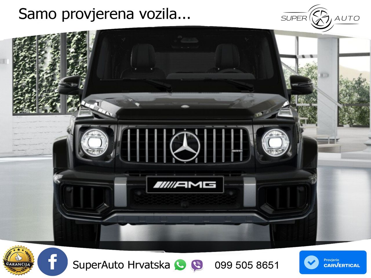 Mercedes AMG G 63 Long V8 (585 KS) 4MATIC 9G-TRONIC AMG SPEEDSHIFT TCT Exclusive LED+GR SJED+ACC