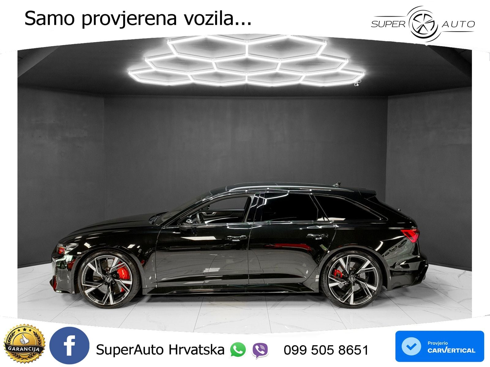 Audi RS6 Avant 4.0 TFSI V8 (600 KS) quattro Tiptronic LED+GR SJED+ACC