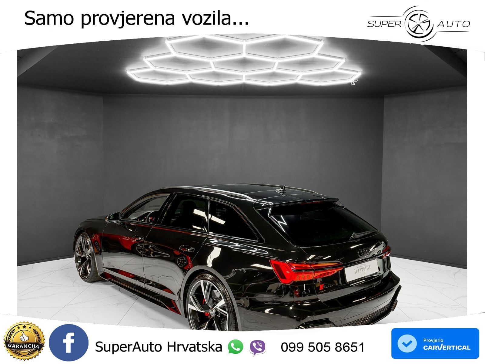 Audi RS6 Avant 4.0 TFSI V8 (600 KS) quattro Tiptronic LED+GR SJED+ACC
