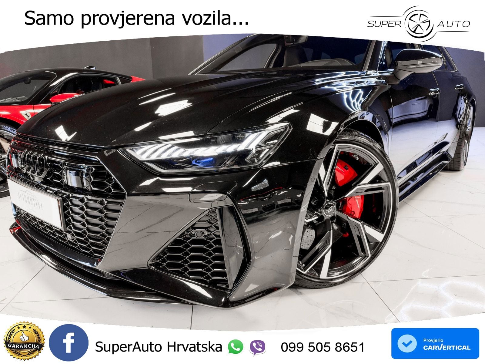 Audi RS6 Avant 4.0 TFSI V8 (600 KS) quattro Tiptronic LED+GR SJED+ACC