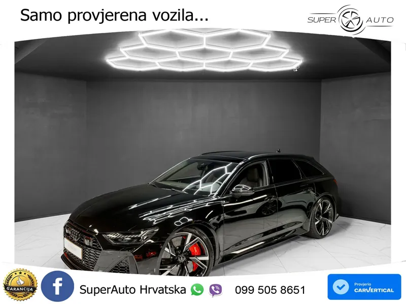 Audi RS6 Avant 4.0 TFSI V8 (600 KS) quattro Tiptronic LED+GR SJED+ACC