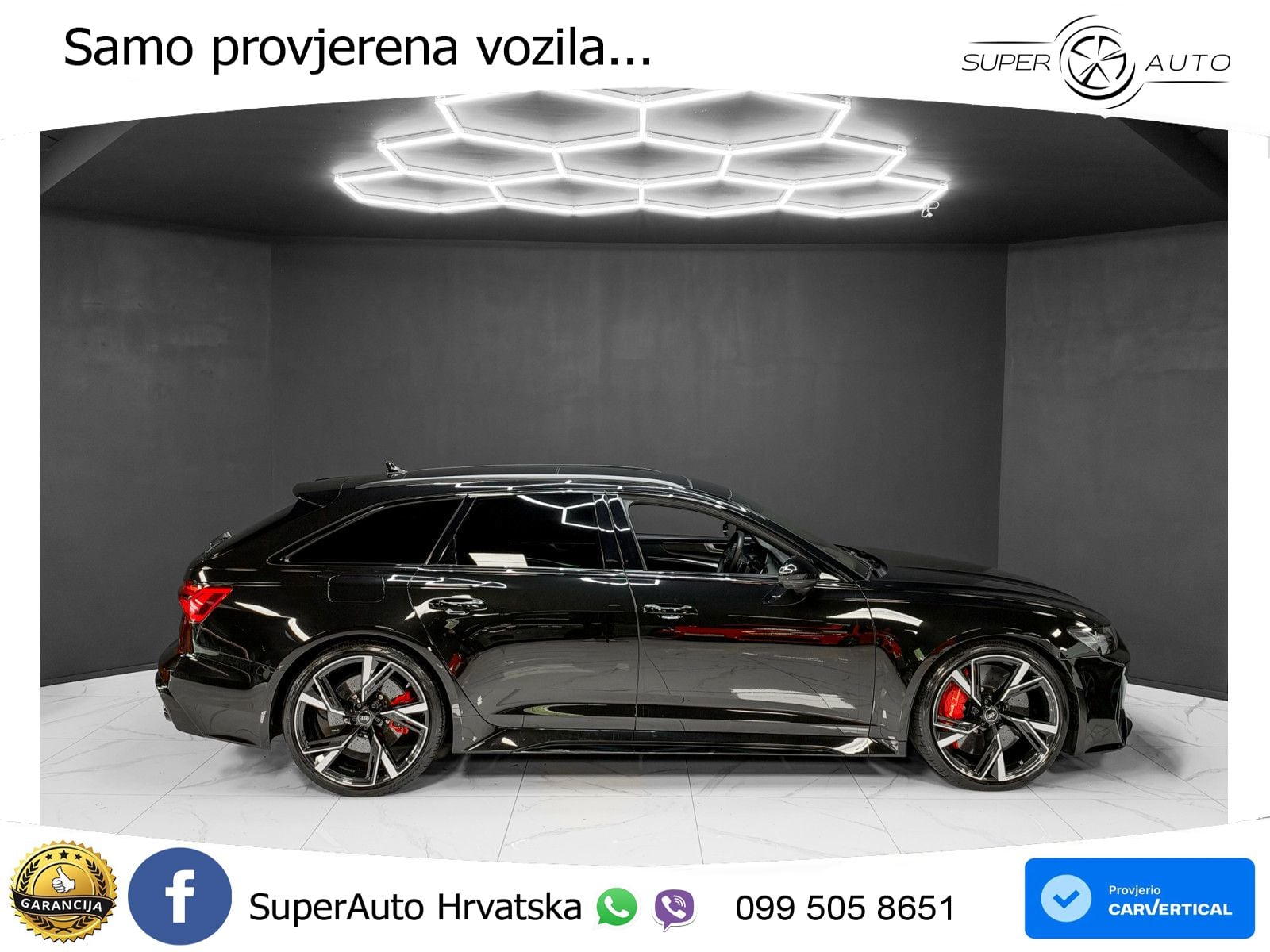 Audi RS6 Avant 4.0 TFSI V8 (600 KS) quattro Tiptronic LED+GR SJED+ACC
