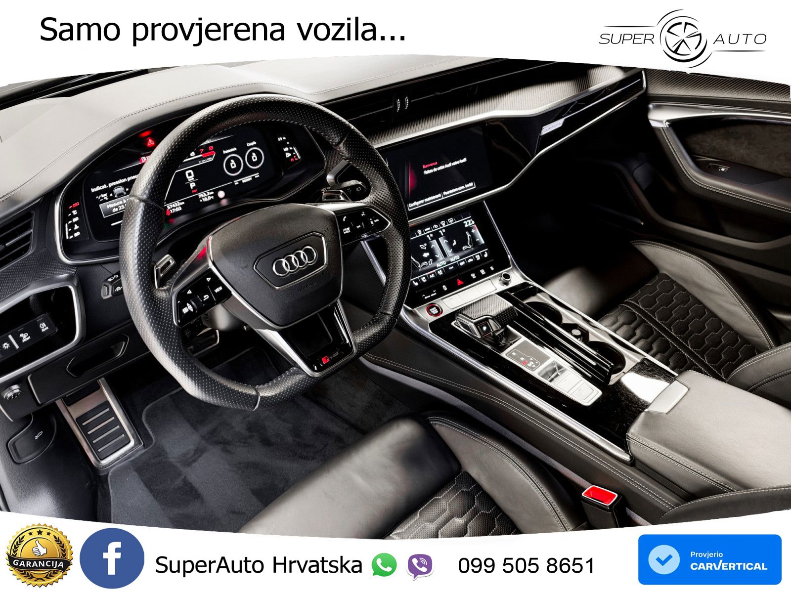 Audi RS6 Avant 4.0 TFSI V8 (600 KS) quattro Tiptronic LED+GR SJED+ACC