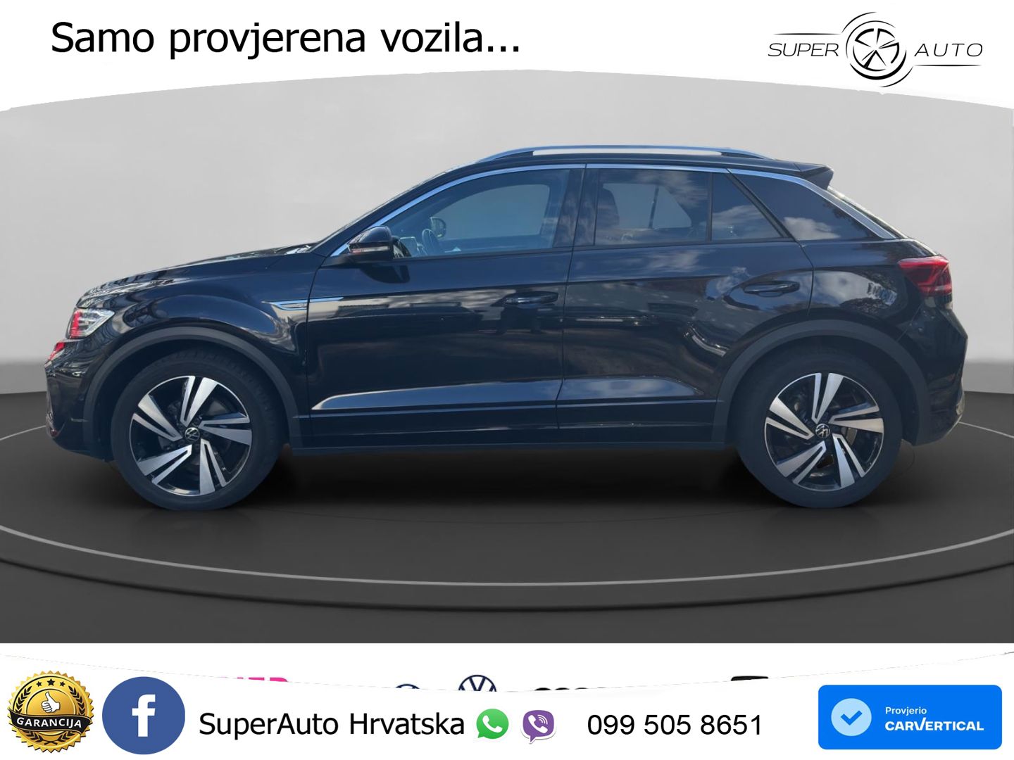 Volkswagen T-Roc 1.5 TSI (150 KS) DSG R-Line LED+GR SJED+ACC