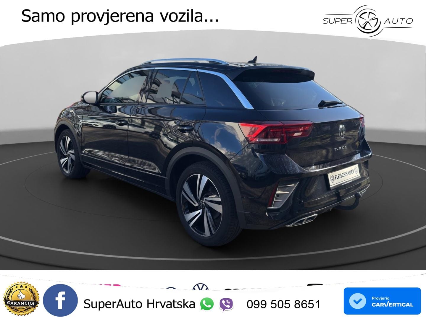 Volkswagen T-Roc 1.5 TSI (150 KS) DSG R-Line LED+GR SJED+ACC