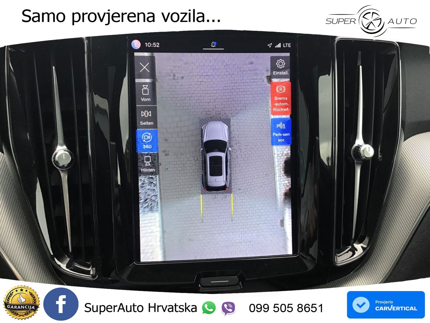 Volvo XC60 T6 AWD Geartronic ACC+GR SJED+360+PANO