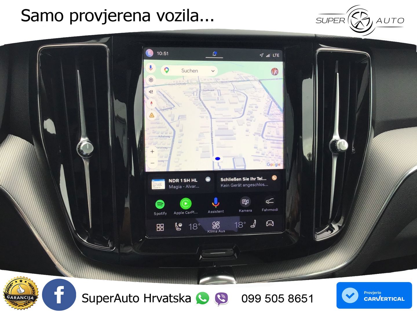 Volvo XC60 T6 AWD Geartronic ACC+GR SJED+360+PANO