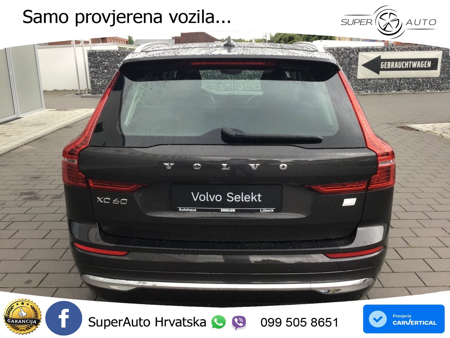 Volvo XC60 T6 AWD Geartronic ACC+GR SJED+360+PANO