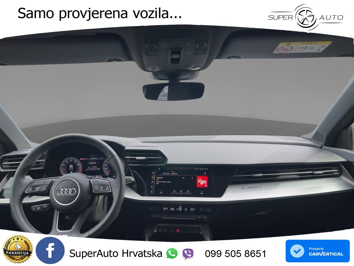 Audi A3 35 TFSI (150 KS) S tronic S line LED+GR SJED+ACC
