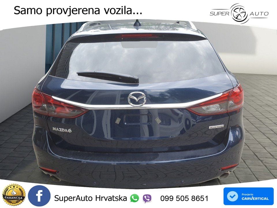 Mazda 6 Sport Combi 2.5 SKYACTIV-G (194 KS) SKYACTIV-Drive MATRIX+GR SJED+KAM