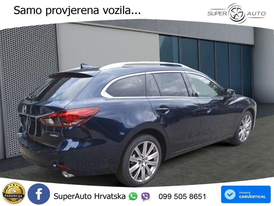 Mazda 6 Sport Combi 2.5 SKYACTIV-G (194 KS) SKYACTIV-Drive MATRIX+GR SJED+KAM