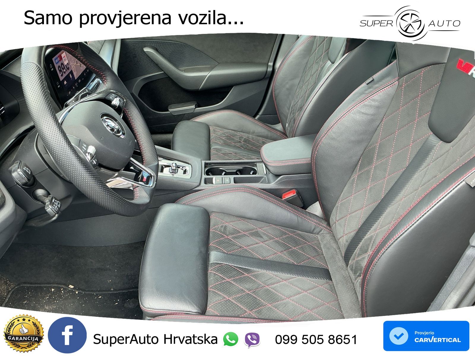 Škoda Octavia Combi RS 2.0 TDI (200 KS) DSG LED+GR SJED+ACC