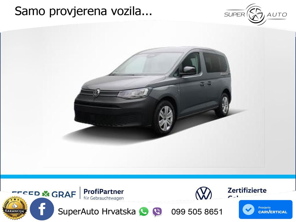 Volkswagen Caddy 1.5 TSI e-Hybrid 5Sitze AHK PDC Sitzheizun 116 KS