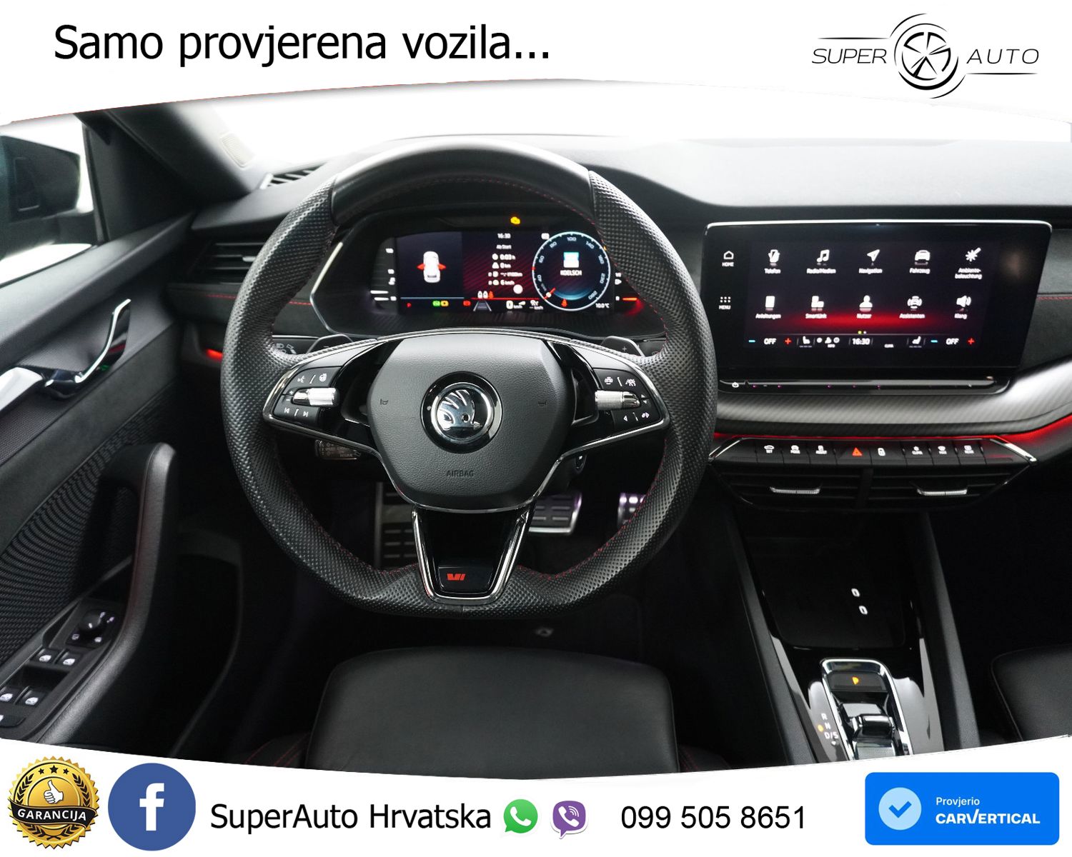Škoda Octavia Combi RS 2.0 TSI (245 KS) DSG LED+GR SJED+ACC