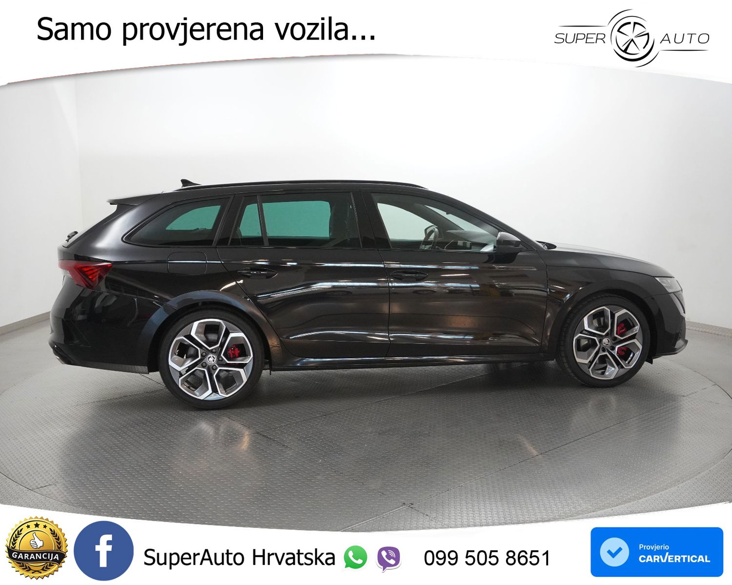 Škoda Octavia Combi RS 2.0 TSI (245 KS) DSG LED+GR SJED+ACC