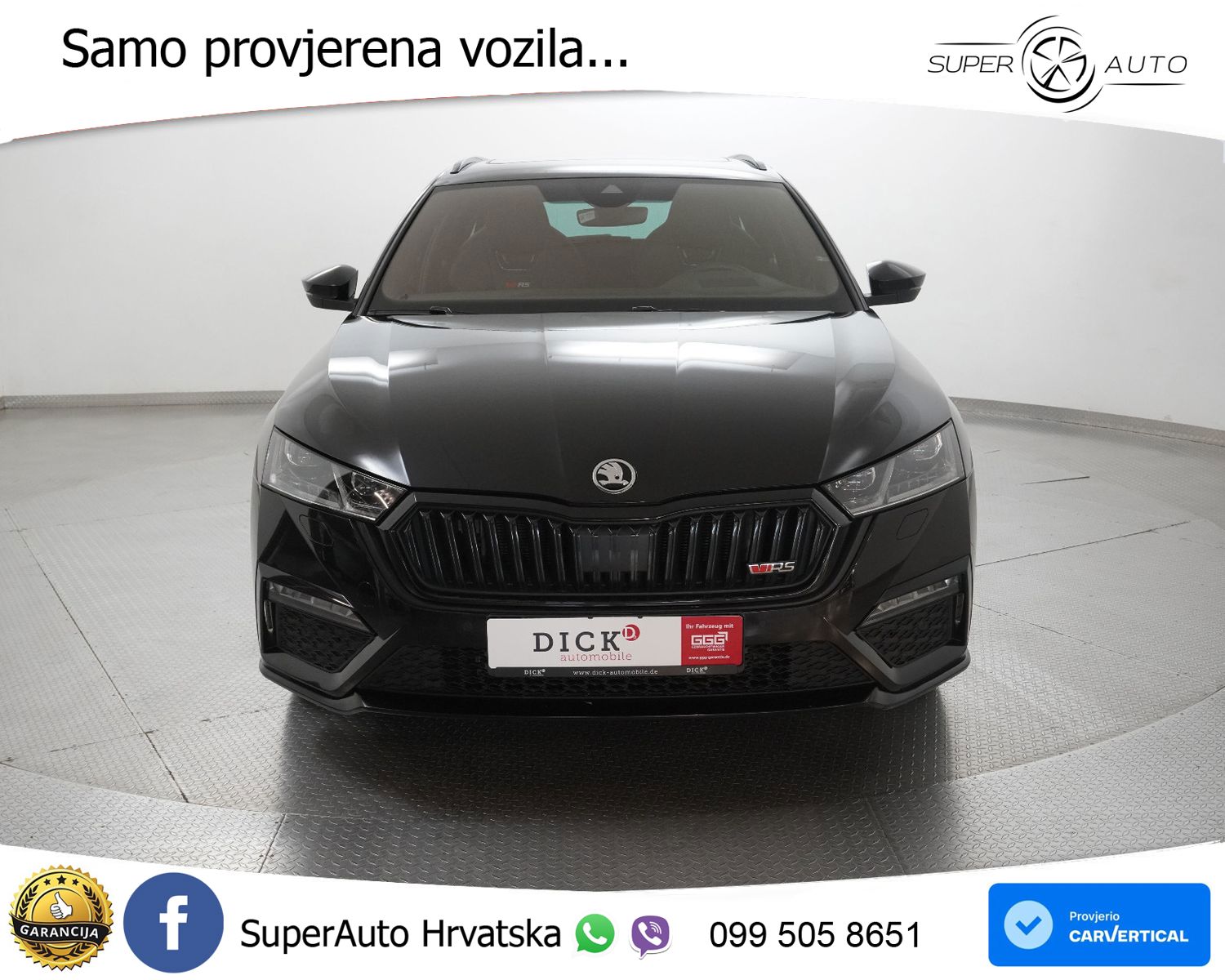 Škoda Octavia Combi RS 2.0 TSI (245 KS) DSG LED+GR SJED+ACC