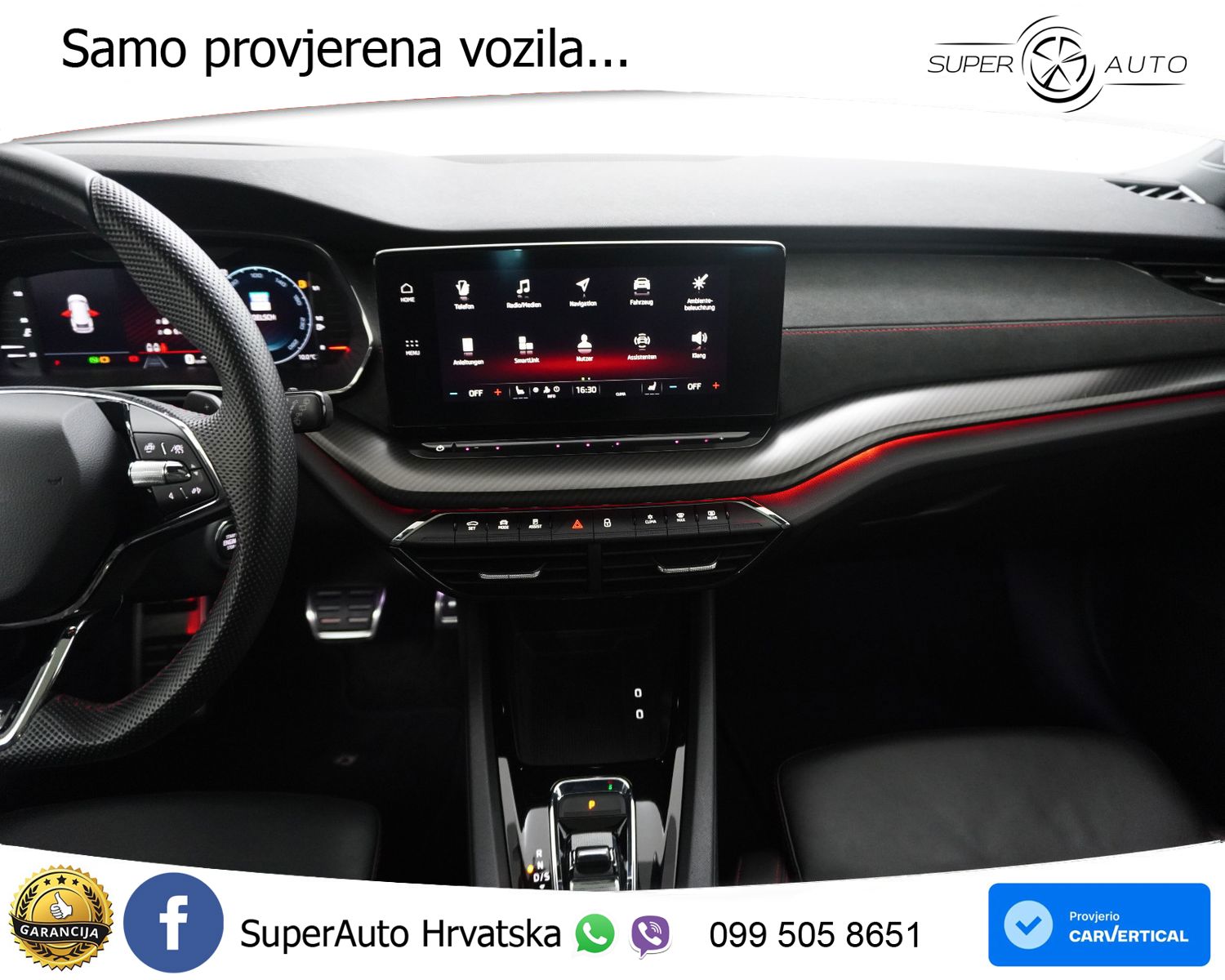 Škoda Octavia Combi RS 2.0 TSI (245 KS) DSG LED+GR SJED+ACC