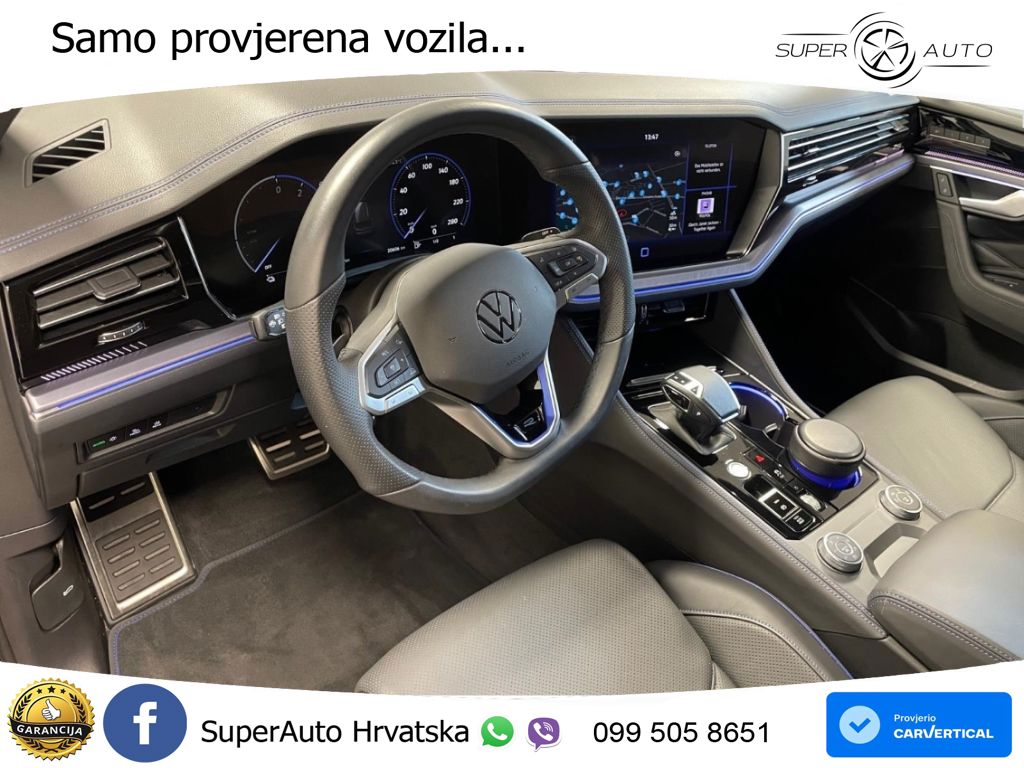 Volkswagen Touareg R 3.0 V6 TFSI (462 KS) 4MOTION Tiptronic ZRAČNI+ACC+4xGR SJED+KAM
